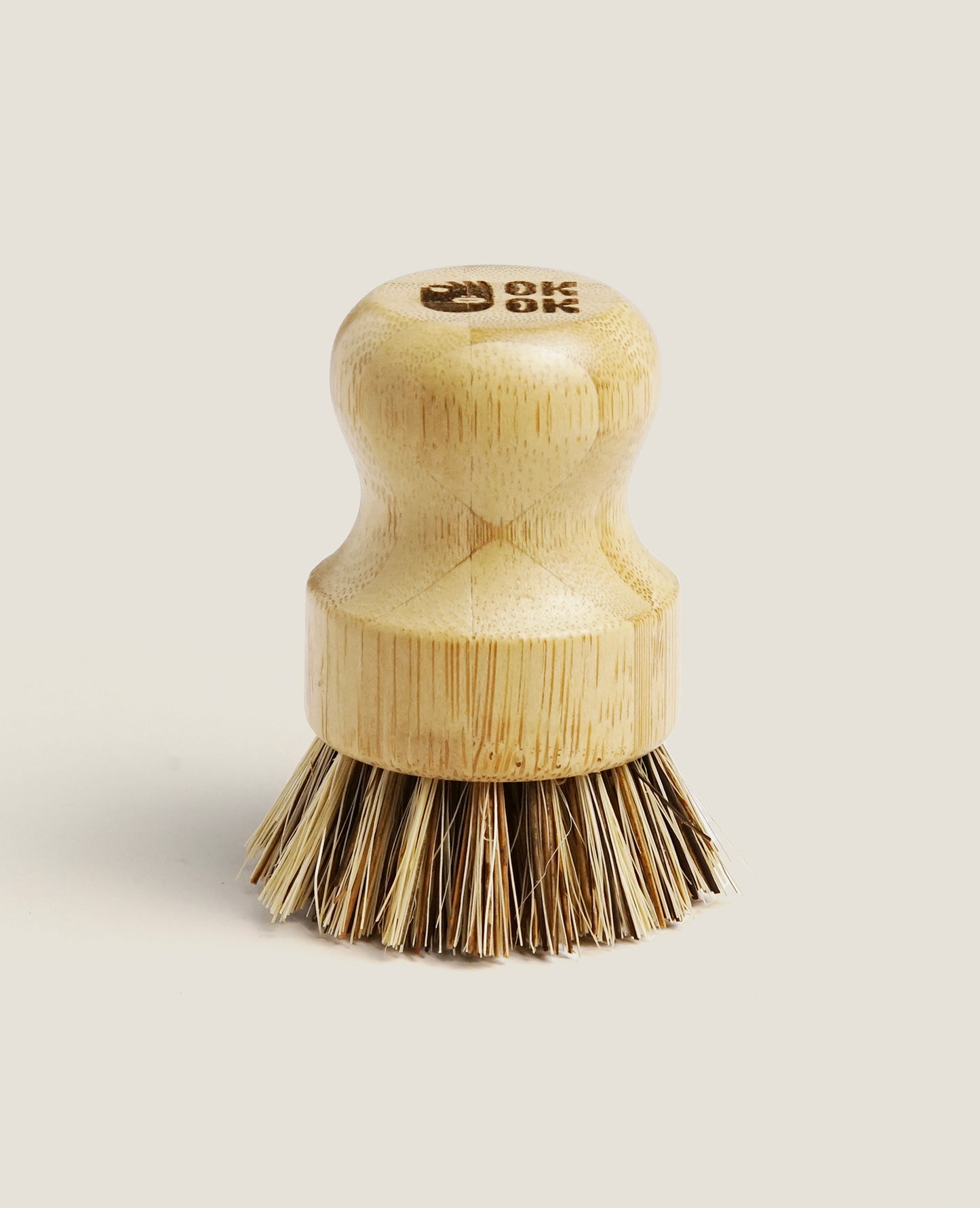 Palm Fibre Round Brush