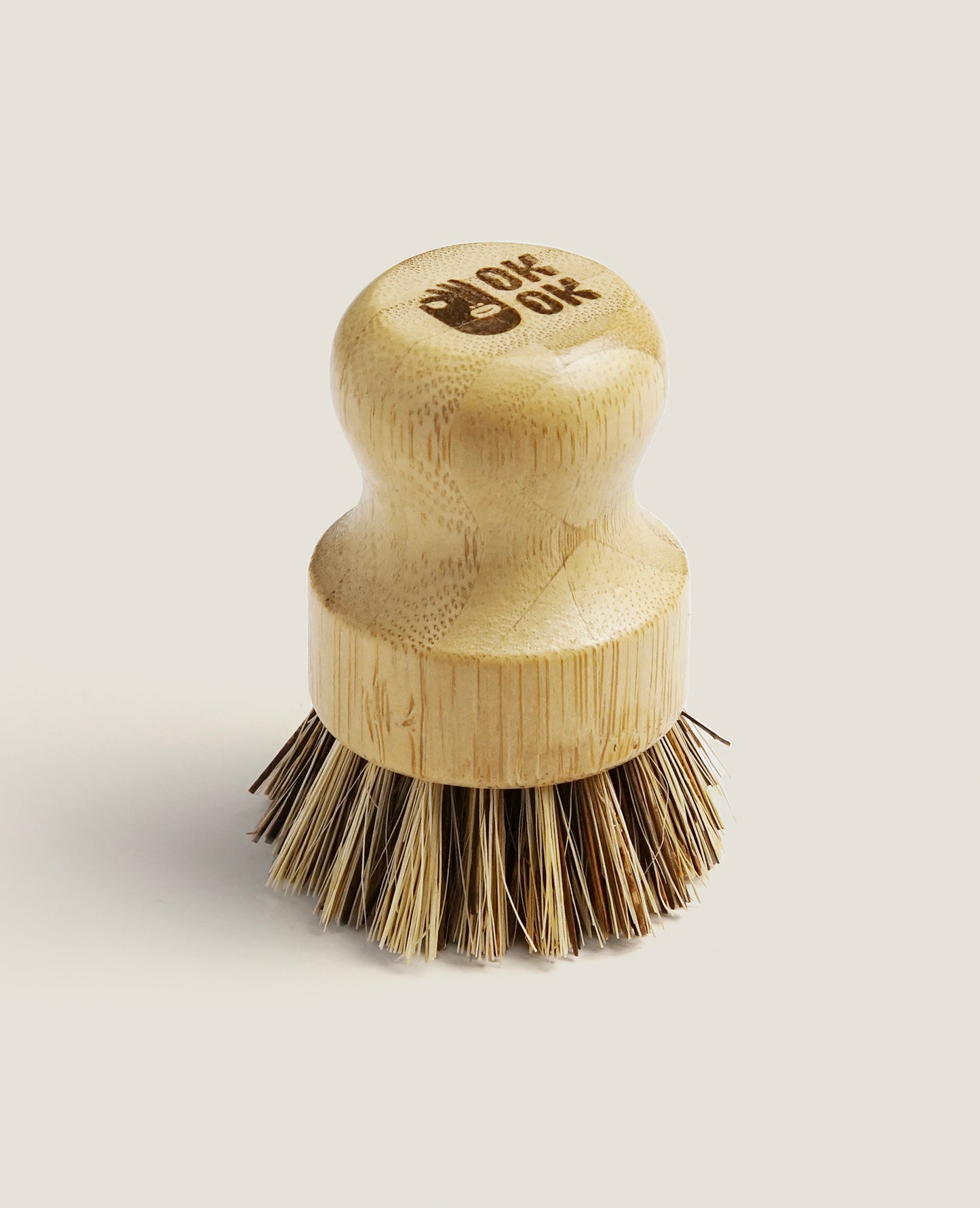 Palm Fibre Round Brush