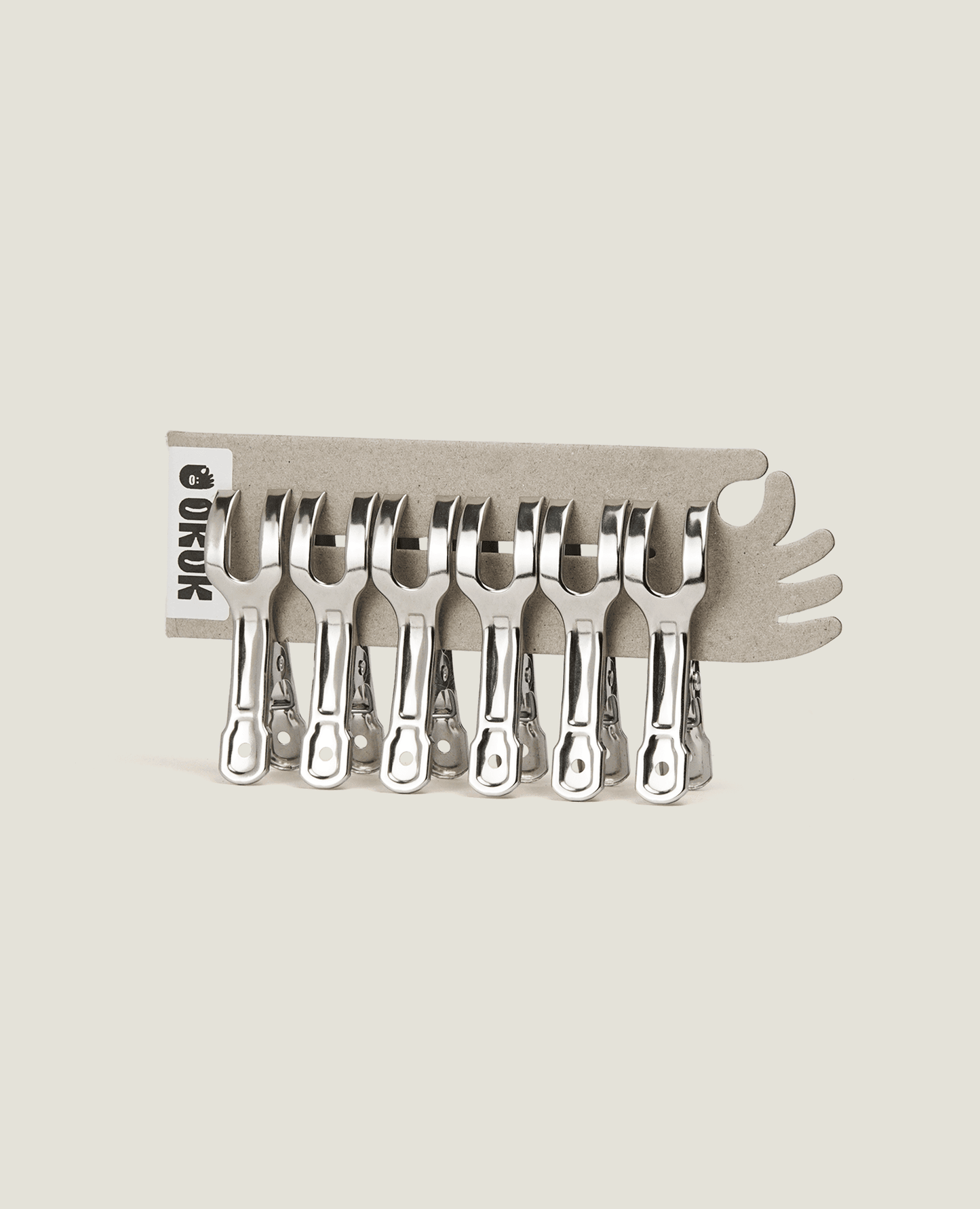 Stainless Steel Cloth Peg M Size 6 Pcs