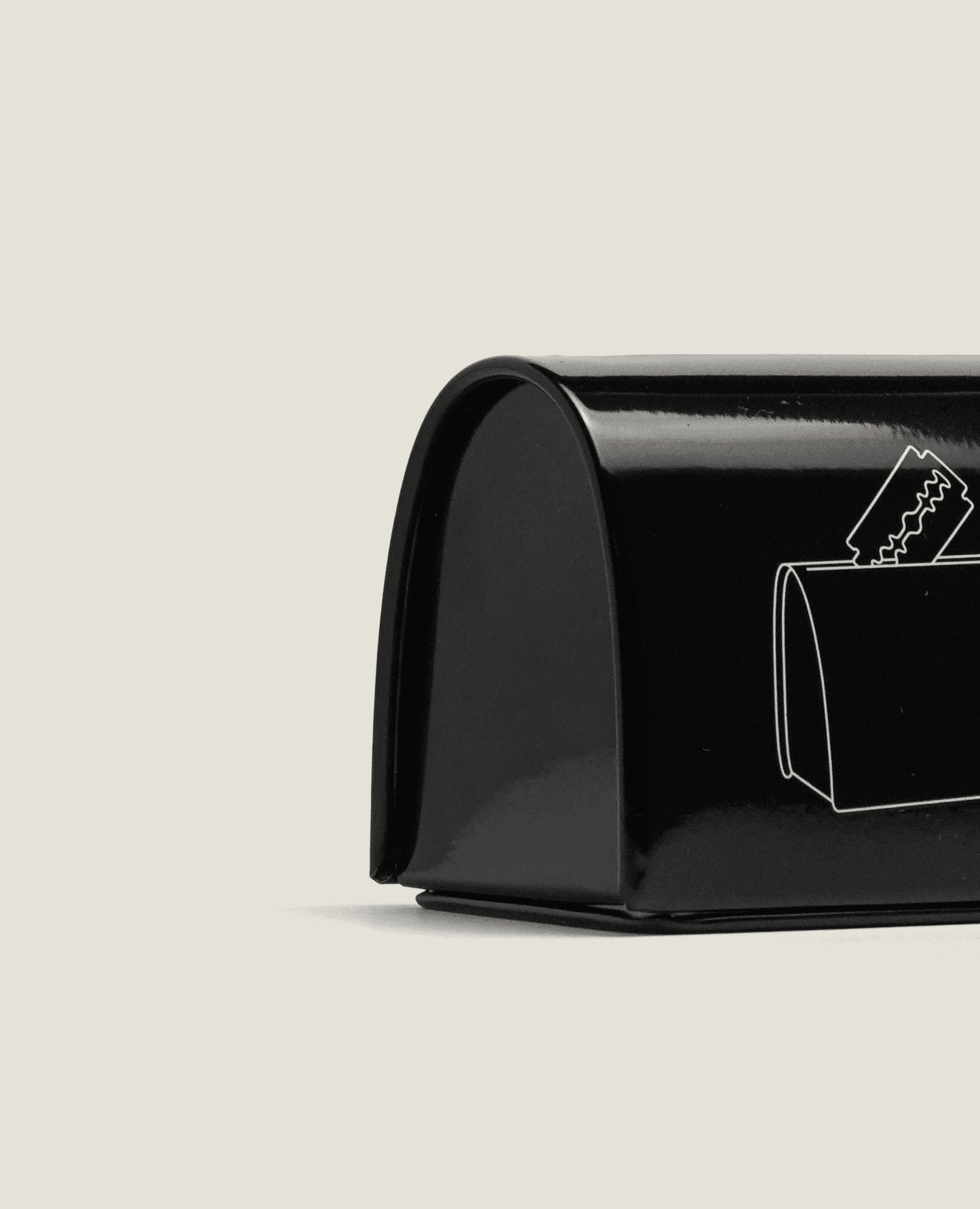 Razor Blade Disposal Metal Box