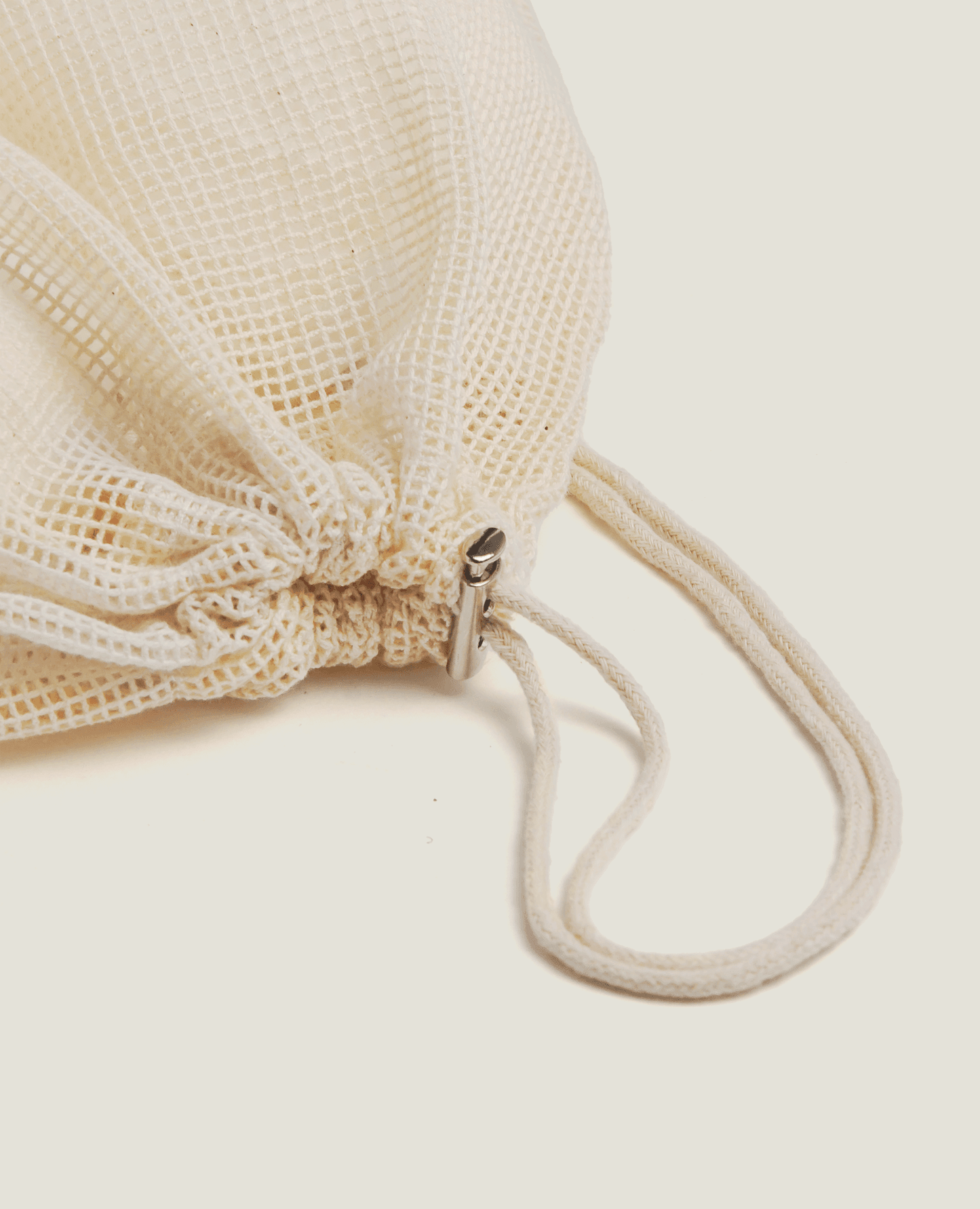 Reusable Cotton Mesh Bag Set 3 Pcs