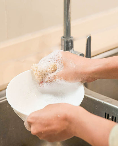 Unbleached Loofah Sponge