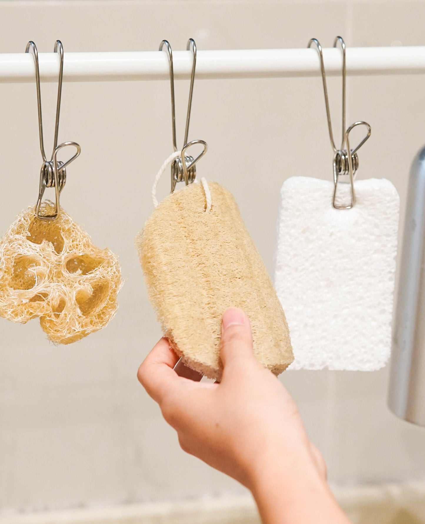 Unbleached Loofah Sponge