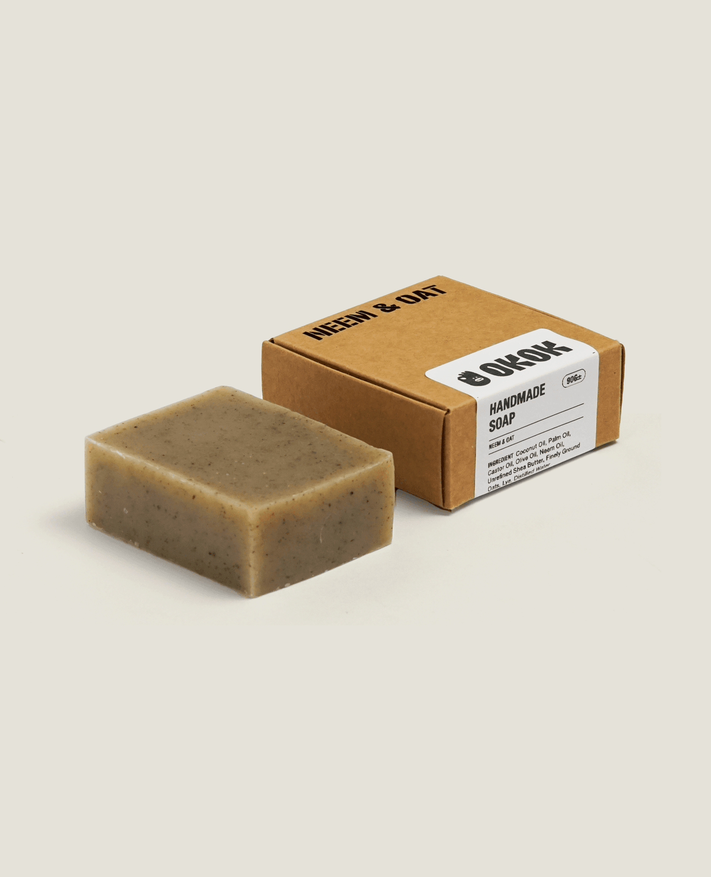 Handmade Neem And Oat Soap